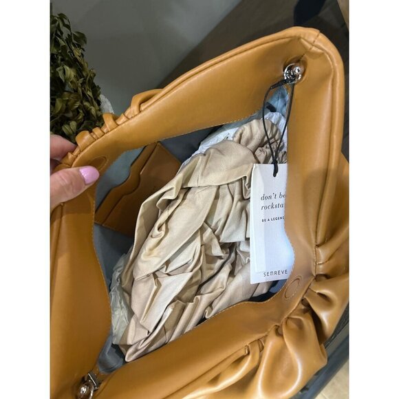 Senreve Cornetti Crossbody Clutch Bag Detachable Strap Saddle Womens Size OS - Picture 10 of 15